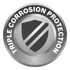 Triple corrosion protection